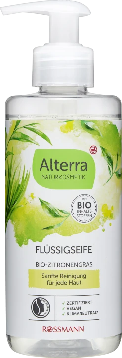 Alterra NATURKOSMETIK Flüssigseife Bio-Zitronengras