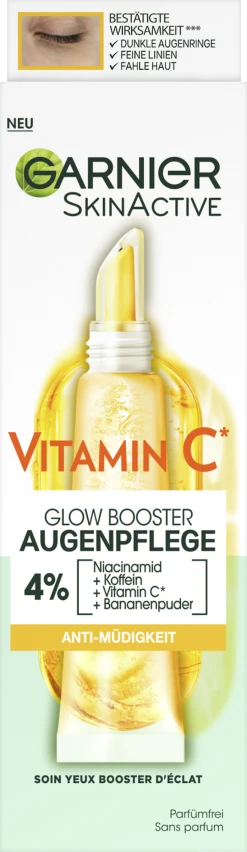 Garnier SkinActive Vitamin C Glow Booster Anti-Müdigkeits Augencreme