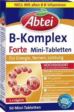 Abtei B-Komplex Forte Mini-Tabletten