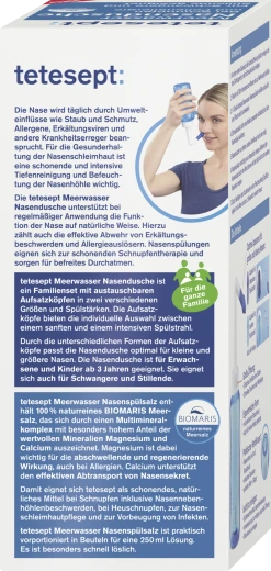 Tetesept Meerwasser Nasendusche -NIVEA SHOP MAM 10402148 SHOP IMAGE 1.4