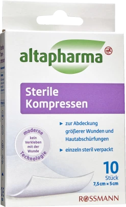 Altapharma Sterile Kompressen