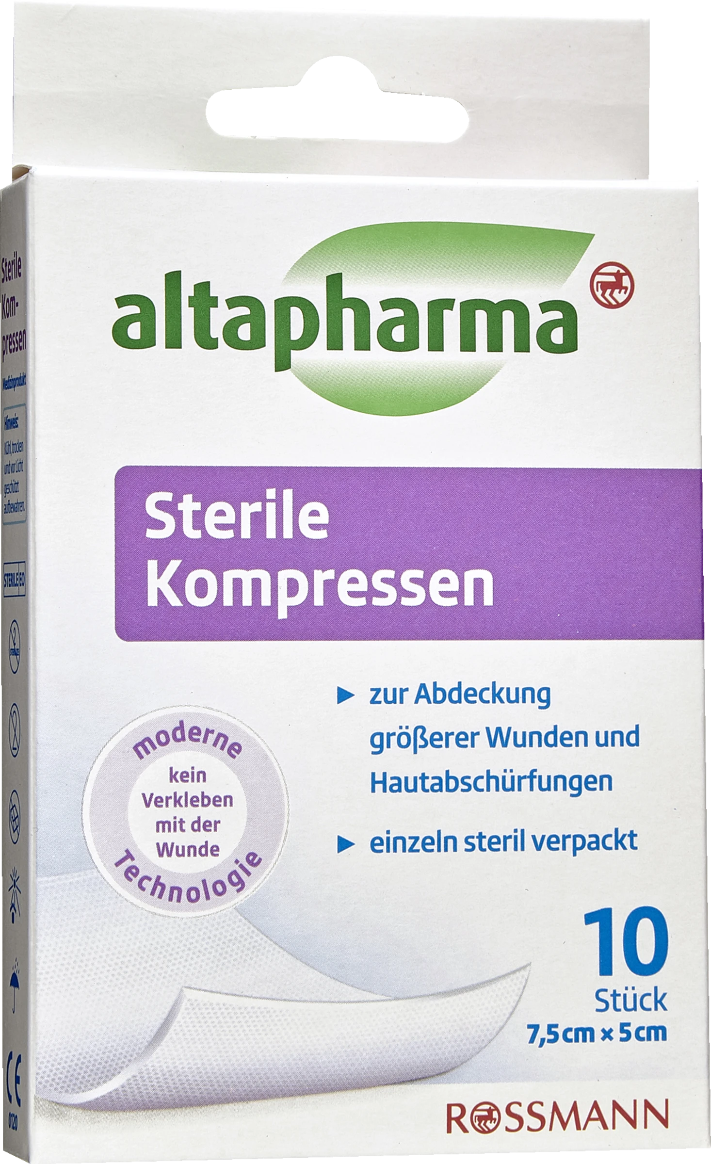 Altapharma Sterile Kompressen 1 Altapharma Sterile Kompressen