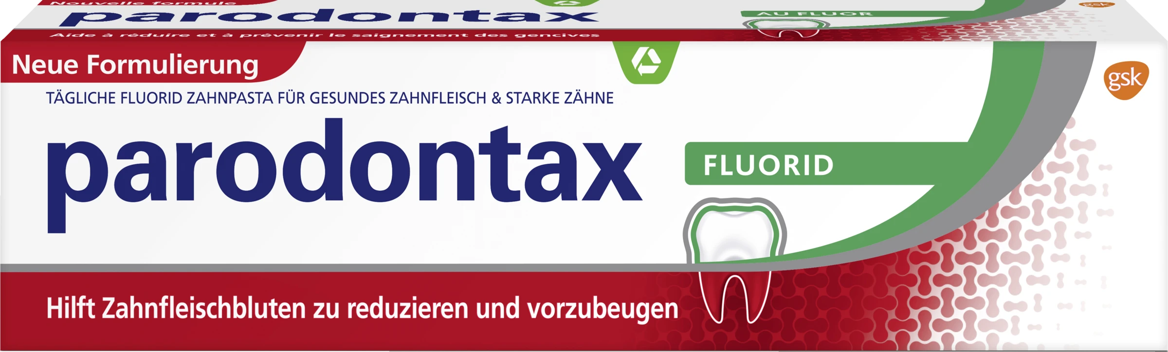 Parodontax Fluorid Zahnpasta 1 Parodontax Fluorid Zahnpasta