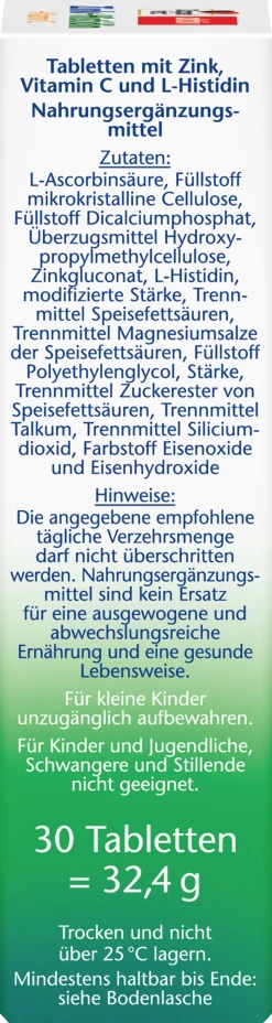 Doppelherz Aktiv Zink + Histidin + Vitamin C Depot Tabletten -NIVEA SHOP MAM 10527356 SHOP IMAGE 1.4