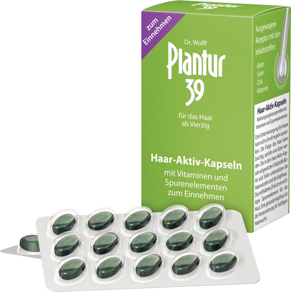 Dr. Wolff Plantur 39 Haar-Aktiv-Kapseln 1 Dr. Wolff Plantur 39 Haar-Aktiv-Kapseln