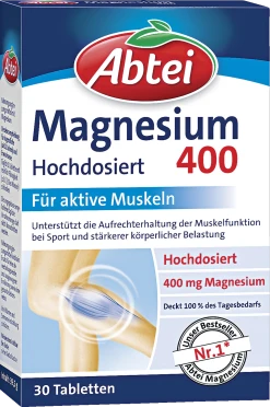 Abtei Magnesium 400 Tabletten