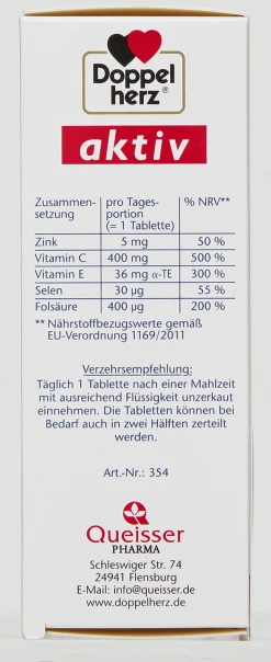 Doppelherz Aktiv C+Zink+E 400 Depot 5 Doppelherz Aktiv C+Zink+E 400 Depot -NIVEA SHOP MAM 3787928 SHOP IMAGE 1.4