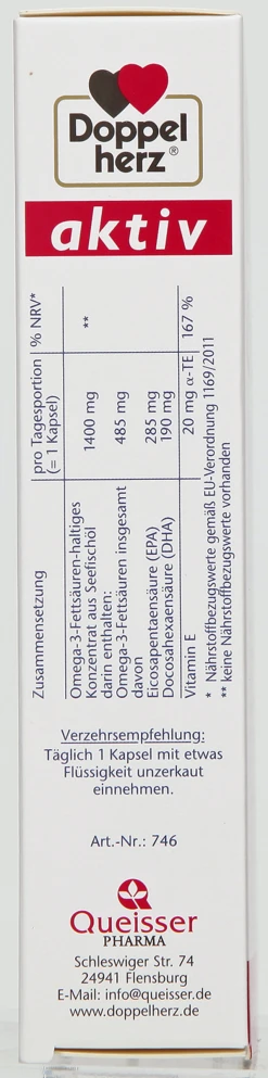 Doppelherz Aktiv Omega-3 1400 -NIVEA SHOP MAM 3787940 SHOP IMAGE 1.4