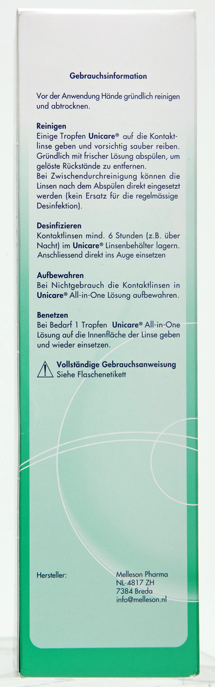 Unicare All-in-One Lösung 4 Unicare All-in-One Lösung – Bild 4