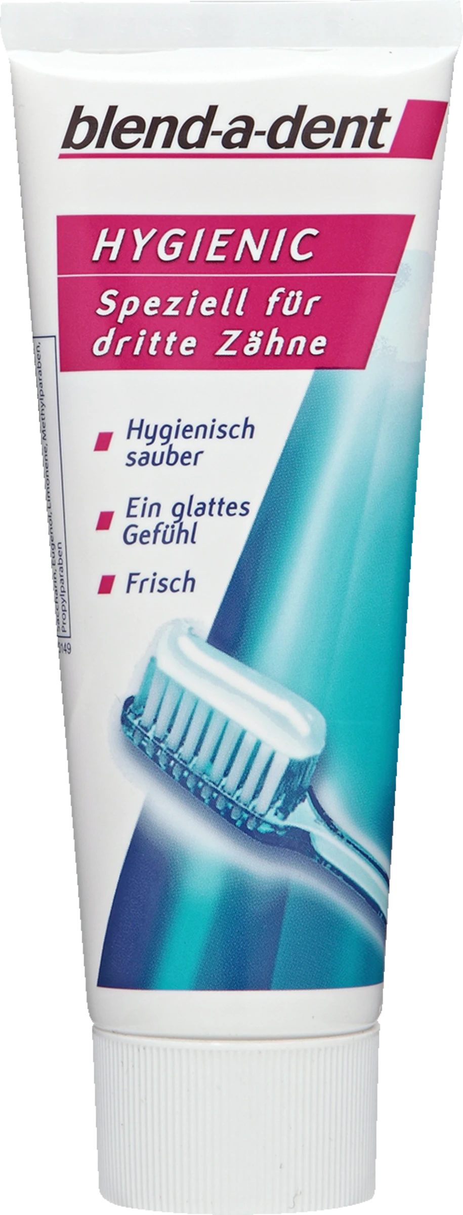 Blend-a-dent Hygienic Spezial-Zahncreme 1 Blend-a-dent Hygienic Spezial-Zahncreme