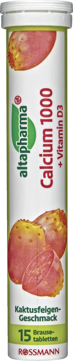 Altapharma Brausetabletten Calcium 1000 + Vitamin D3