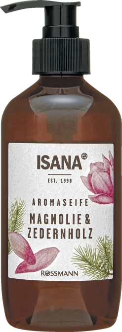 ISANA Aromaseife Magnolie & Zedernholz