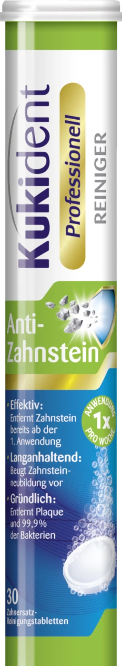 Kukident Anti-Zahnstein Zahnersatz-Reinigungstabletten