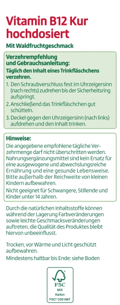 Altapharma Vitamin B12 Kur Hochdosiert 10 Altapharma Vitamin B12 Kur Hochdosiert -NIVEA SHOP MAM 4432975 SHOP IMAGE 1.5