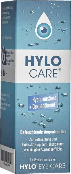 HYLO CARE Befeuchtende Augentropfen