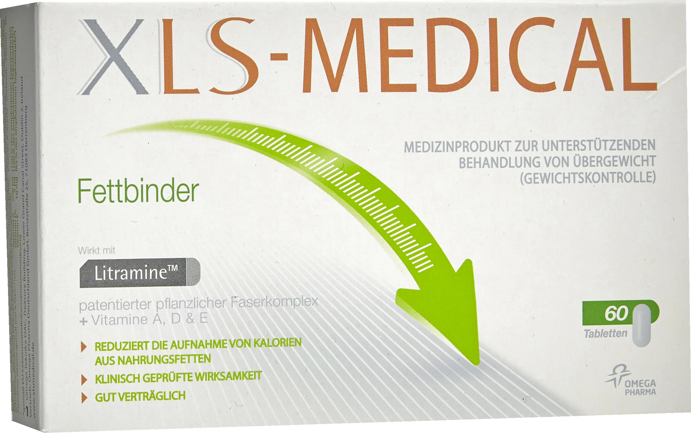 XLS-Medical Fettbinder Tabletten 1 XLS-Medical Fettbinder Tabletten