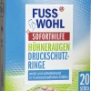FUSSWOHL Hühneraugen Druckschutzringe