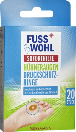 FUSSWOHL Hühneraugen Druckschutzringe