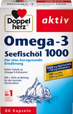 Doppelherz Aktiv Omega-3 Seefischöl 1000