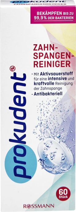 Prokudent Zahnspangenreiniger Tabletten