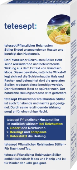 Tetesept Pflanzlicher Reizhusten Stiller -NIVEA SHOP MAM 5730441 SHOP IMAGE 1.7