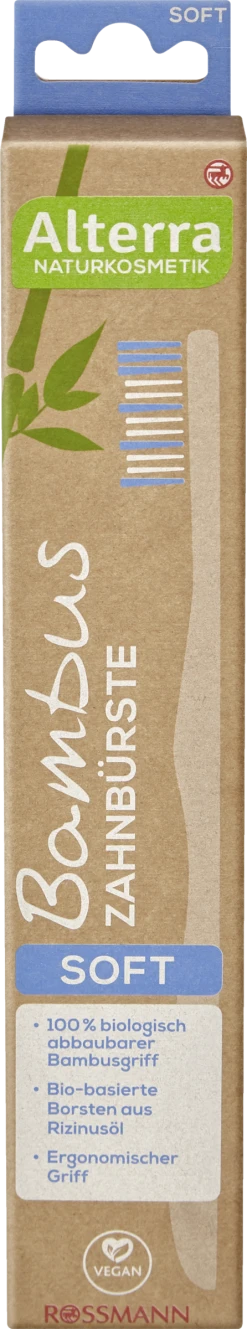 Alterra NATURKOSMETIK Bambus Zahnbürste Soft