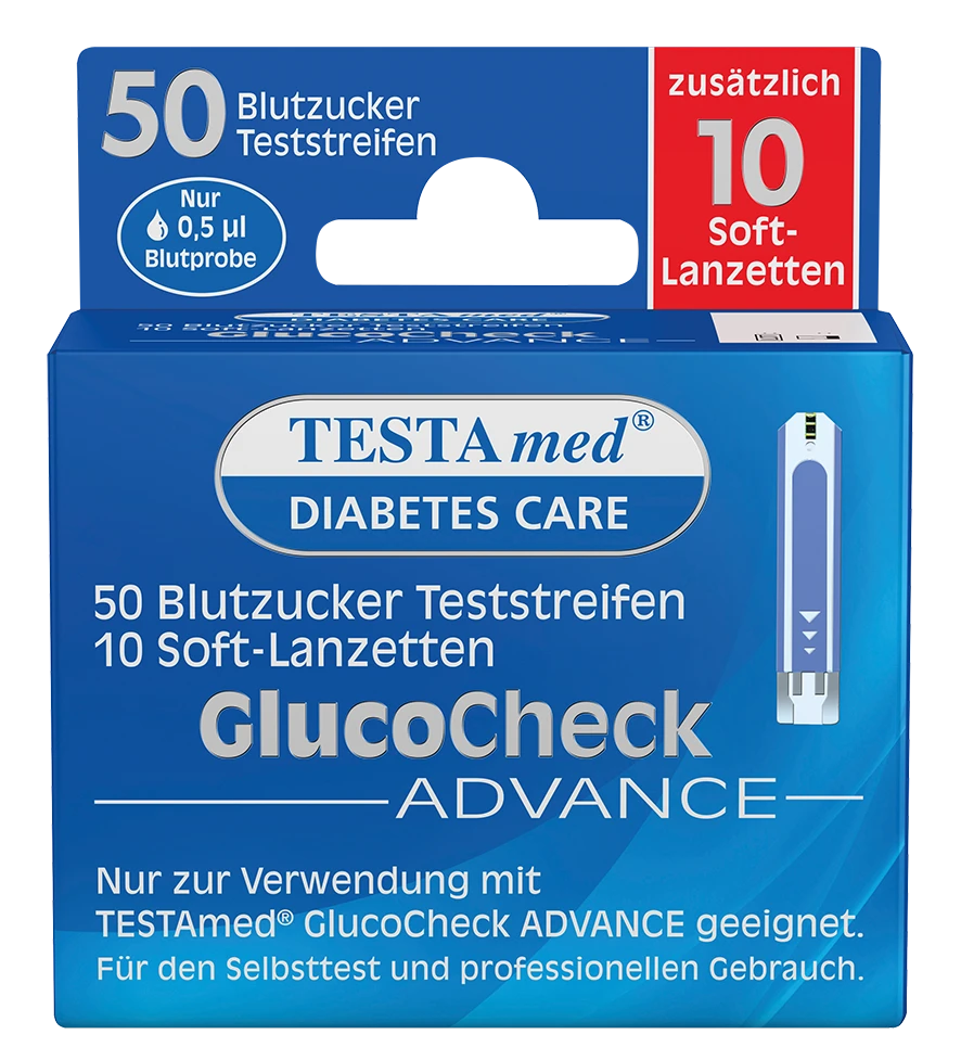 Testa-Med GlucoCheck ADVANCE Teststreifen 1 Testa-Med GlucoCheck ADVANCE Teststreifen