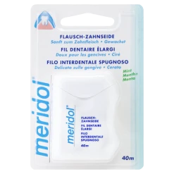 Meridol Flausch Zahnseide Gewachst
