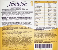 Femibion Frühschwangerschaft 1 -NIVEA SHOP MAM 5865058 SHOP IMAGE 2.4