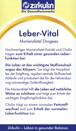 Zirkulin Leber-Vital Mariendistel Dragees -NIVEA SHOP MAM 5892422 SHOP IMAGE 1.4