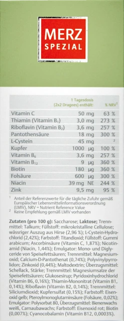 Merz Spezial Haar-Activ Dragees -NIVEA SHOP MAM 5912779 SHOP IMAGE 1.4