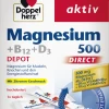 Doppelherz Magnesium 500 + B12 + D3 Direct Depot