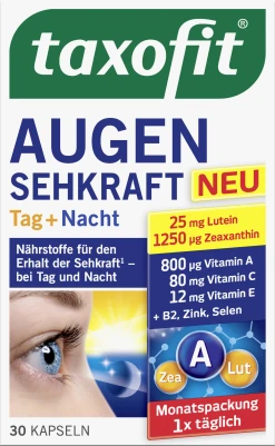 Taxofit Augen Sehkraft Tag+Nacht Kapseln