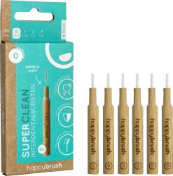 Happybrush SuperClean Interdentalbürsten ISO-Gr. 0