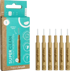 Happybrush SuperClean Interdentalbürsten ISO-Gr. 1