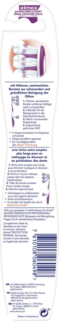 Elmex Zahnbürste Zahnschmelz-sanft Extra Weich -NIVEA SHOP MAM 6571801 SHOP IMAGE 1.4