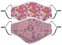 2er-Set Gesichtsmasken Kids