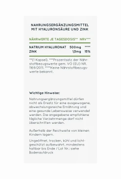 Nature Love Hyaluronsäure Kapseln -NIVEA SHOP MAM 6617887 SHOP IMAGE 1.4