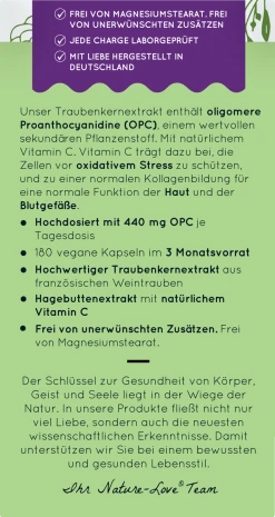 Nature Love OPC Traubenkernextrakt Kapseln -NIVEA SHOP MAM 6617896 SHOP IMAGE 1.4