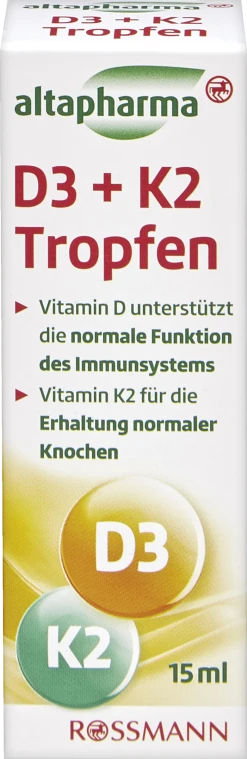 NIVEA SHOP 25 Altapharma D3 + K2 Tropfen