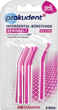 Prokudent Gewinkelten Interdental-Bürstchen ISO 0