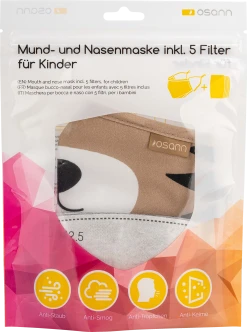 Osann Mund-und-Nasenmaske Kind Racoon Inkl. Filter -NIVEA SHOP MAM 6827574 SHOP IMAGE 1.4