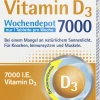Tetesept Vitamin D3 7000 Wochendepot Tabletten