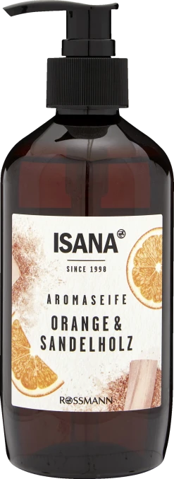 ISANA Aromaseife Orange & Sandelholz