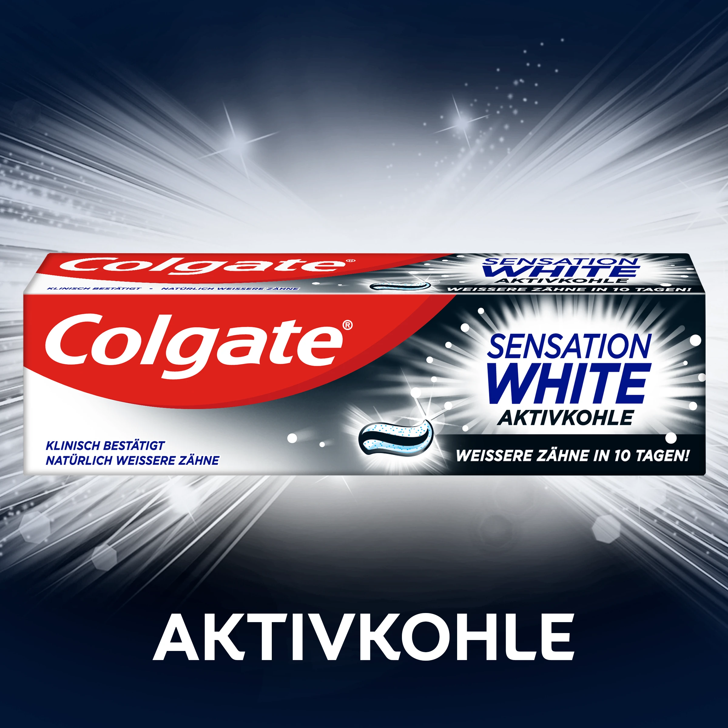 Colgate® Sensation White Aktivkohle Zahnpasta 5 Colgate® Sensation White Aktivkohle Zahnpasta – Bild 5