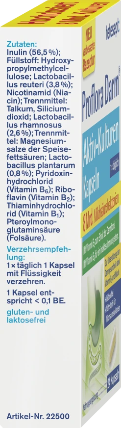 Tetesept Proflora Darm Aktiv-Kulturen Kapseln -NIVEA SHOP MAM 6985914 SHOP IMAGE 1.4
