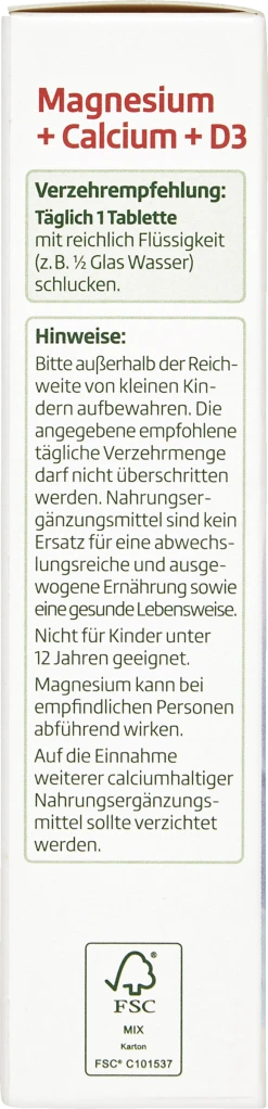 Altapharma Magnesium + Calcium + D3 6 Altapharma Magnesium + Calcium + D3 -NIVEA SHOP MAM 6987161 SHOP IMAGE 1.4