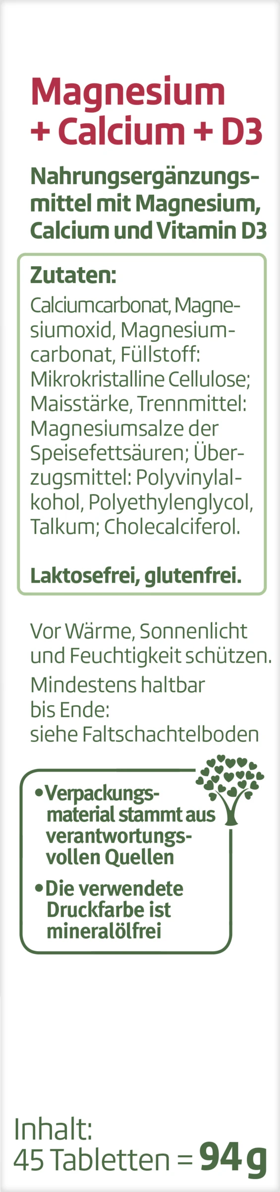 Altapharma Magnesium + Calcium + D3 2 Altapharma Magnesium + Calcium + D3 – Bild 2