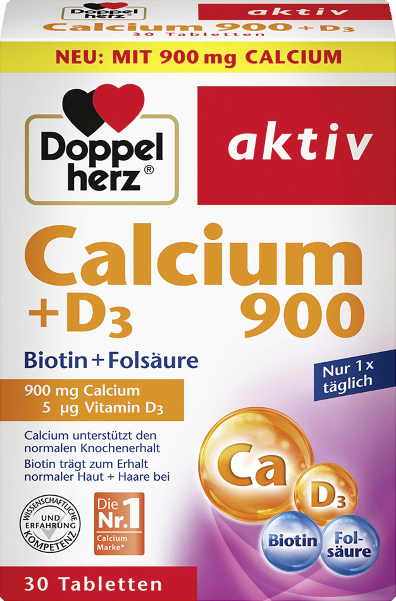 Doppelherz Aktiv Calcium + D3 1 Doppelherz Aktiv Calcium + D3