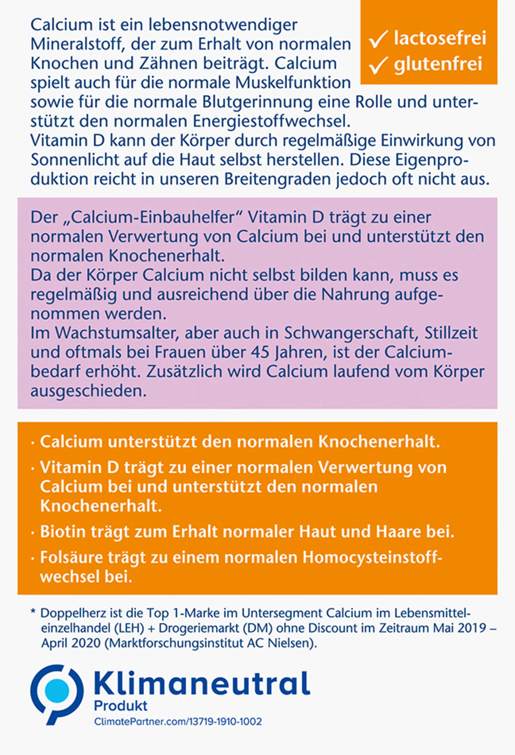 Doppelherz Aktiv Calcium + D3 4 Doppelherz Aktiv Calcium + D3 – Bild 4